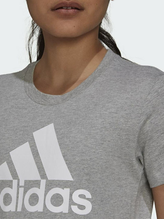 Essentials Logo Γυναικείο T-shirt Medium Grey Heather