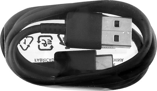 Samsung USB 2.0 Cable USB-C male - USB-A 100W PD Μαύρο 0.8m EP-DR140ABE Bulk