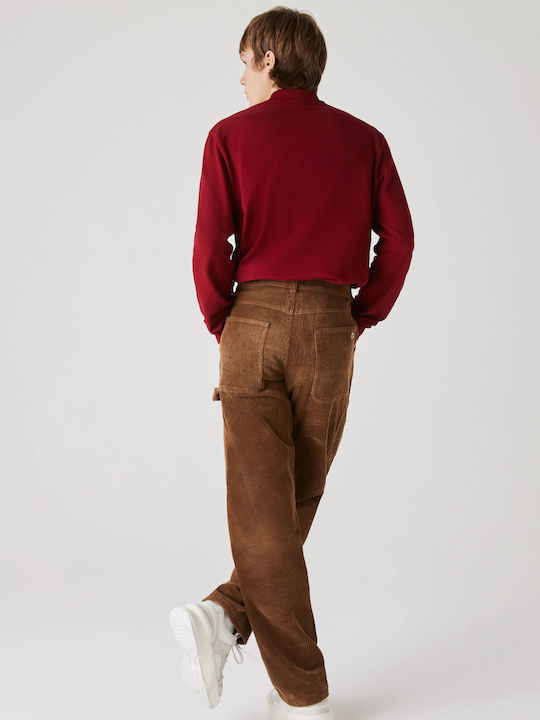 Lacoste Polo Μπλούζα Μπορντό
