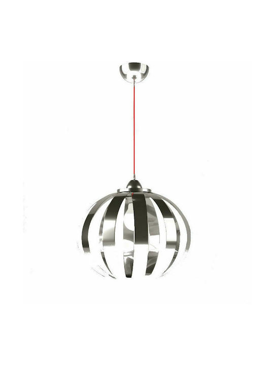 Med Light Pendant Light Single-Light for Socket E27 Silver