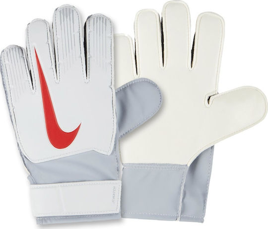 Nike Match Torwarthandschuhe Kinder Weiß