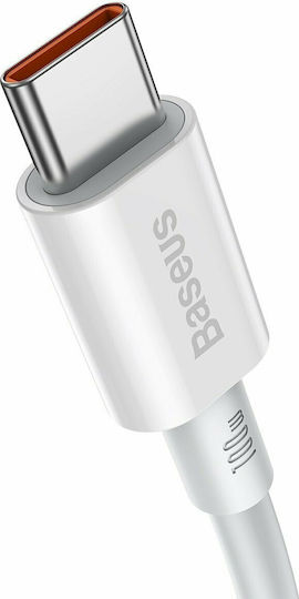 Baseus Superior USB 2.0 Cable USB-C Male - USB-C 100W PD White 1m CATYS-B02