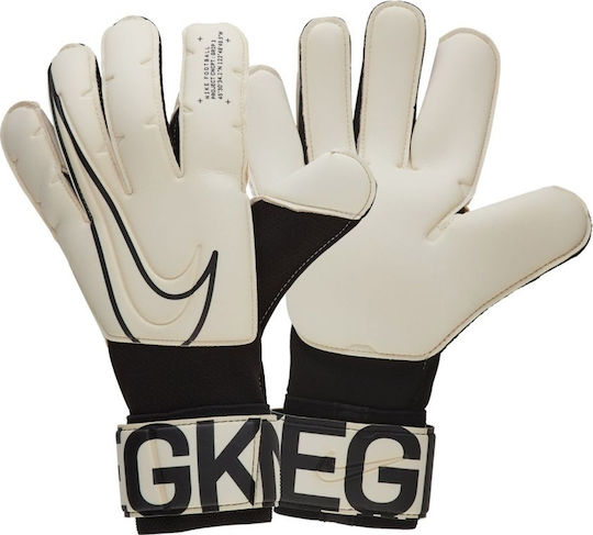 Nike Grip 3 Γάντια Τερματοφύλακα Ενηλίκων Λευκά