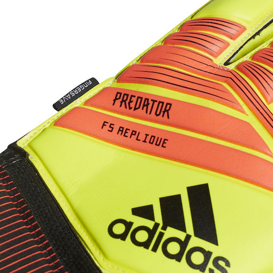 adidas Predator Fingersave Replique Adults Goalkeeper Gloves Yellow