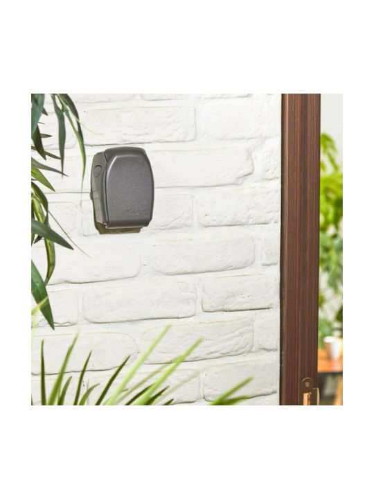 Master Lock Wall-Mounted Combination Key Holder Metallic With Combination Dial 13.2x4.3x10.5cm