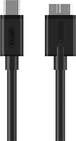 Unitek USB 3.0 Cable USB-C Male - Micro USB-B Black 1m Y-C475BK
