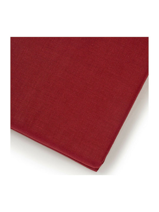 Melinen Sheet Super-Double with Elastic 175x200+30cm. Urban Bordeaux