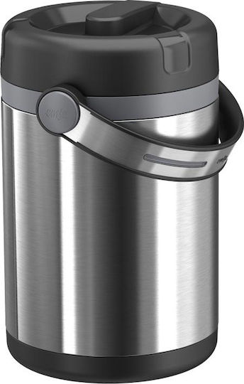 Mobility Thermal Container Bottle Thermos Stainless Steel 1.7lt Silver with Cap-Cup