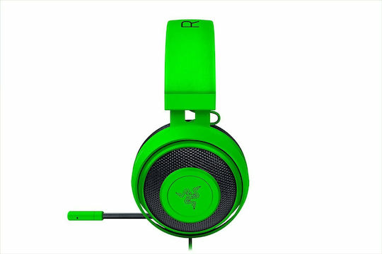 Razer Kraken Over Ear Gaming Headset με σύνδεση 3.5mm Πράσινο