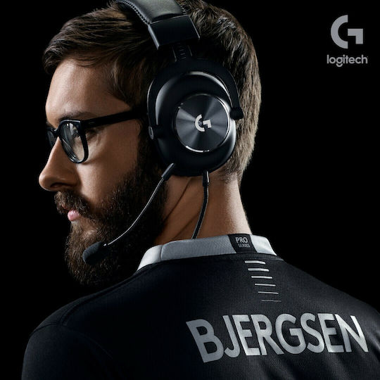 Logitech G Pro Over Ear Gaming Headset cu conexiune 2x3,5mm Negru