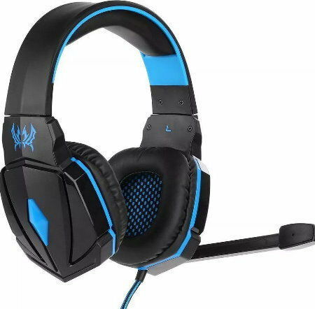 Kotion Each G4000 Over Ear Gaming Headset με σύνδεση 3.5mm / USB Μπλε