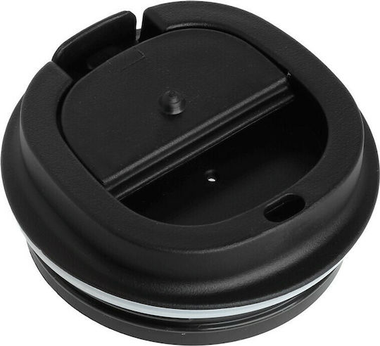 Ecolife Coffee Cup Recyclable Thermos Cup Stainless Steel BPA Free 370ml Dark Grey