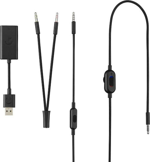 Logitech G433 Over Ear Gaming Headset με σύνδεση 3.5mm / USB