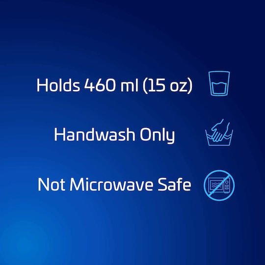 Paladone Playstation 5 Μπουκάλι Θερμός Ανοξείδωτο 460ml Λευκό