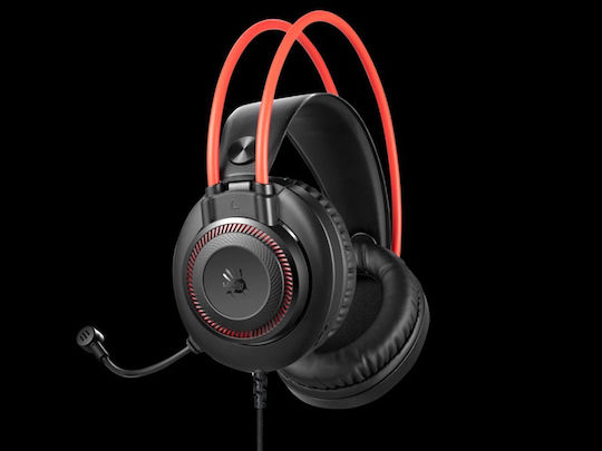 A4Tech G200S Over Ear Gaming Headset with Connection USB Black/Red