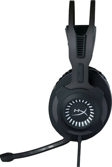 HyperX Cloud Revolver Надушници Геймърски слушалки с връзка 3,5 мм / 2x3,5 мм Сив
