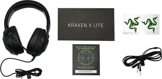 Razer Kraken X Lite Over Ear Gaming Headset with Connection