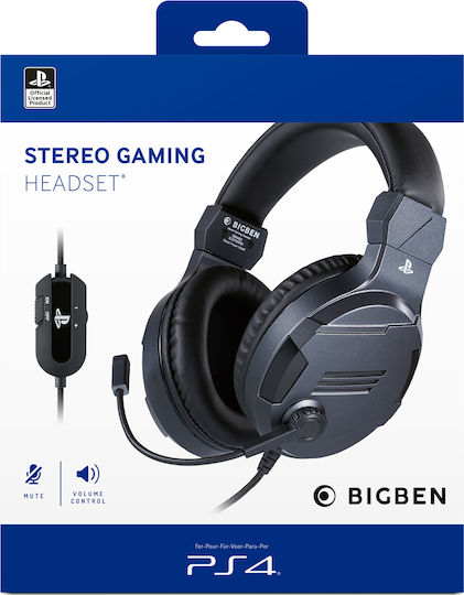 Bigben Interactive Interactive V3.0 Over Ear Gaming Headset with Connection 3.5mm