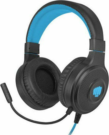 Fury Warhawk Über Ohr Gaming-Headset mit Verbindung 2x3,5mm / USB Schwarz