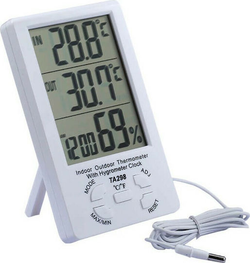 Factory Digital Thermometer & Hygrometer for Indoor & Outdoor Use