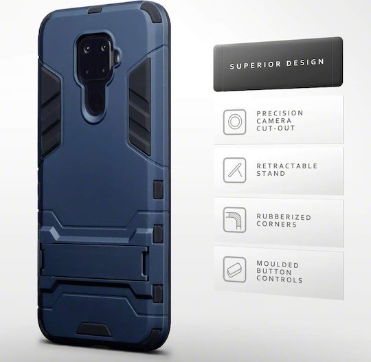 Terrapin Dual Layer Задна корица Пластмаса Син (Huawei Mate 20 Lite)