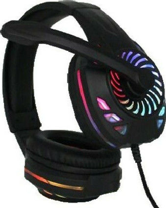 Komc KM666 Over Ear Gaming Headset με σύνδεση USB