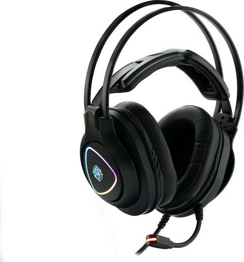 Keiji Pro HD-3100G Over Ear Gaming Headset με σύνδεση USB