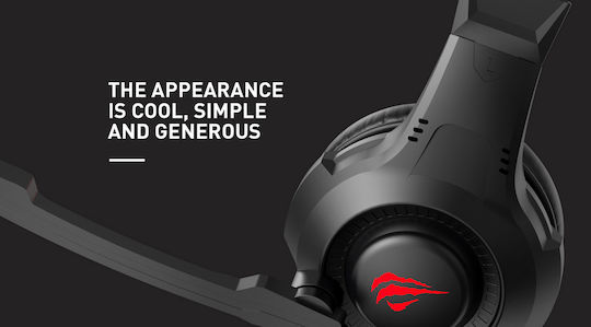 Havit H2031D Over Ear Gaming Headset με σύνδεση 3.5mm / USB