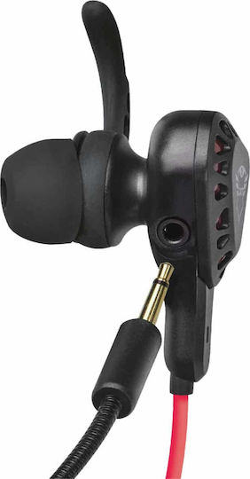 Trust GXT 408 Cobra Multiplatform In Ear Gaming Headset με σύνδεση 3.5mm Κόκκινο