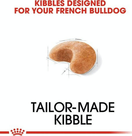 Royal Canin Adult French Bulldog 3kg Dry Food Gluten-Free for Adult Small Breed Dogs with Poultry