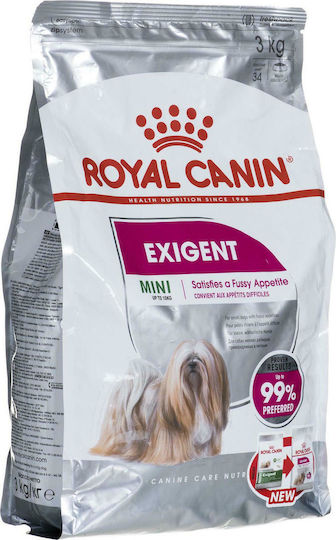 Royal Canin Exigent Mini 3kg Hrană Uscată pentru Câini Adulţi de Rase Mici cu Păsări de curte și Orez