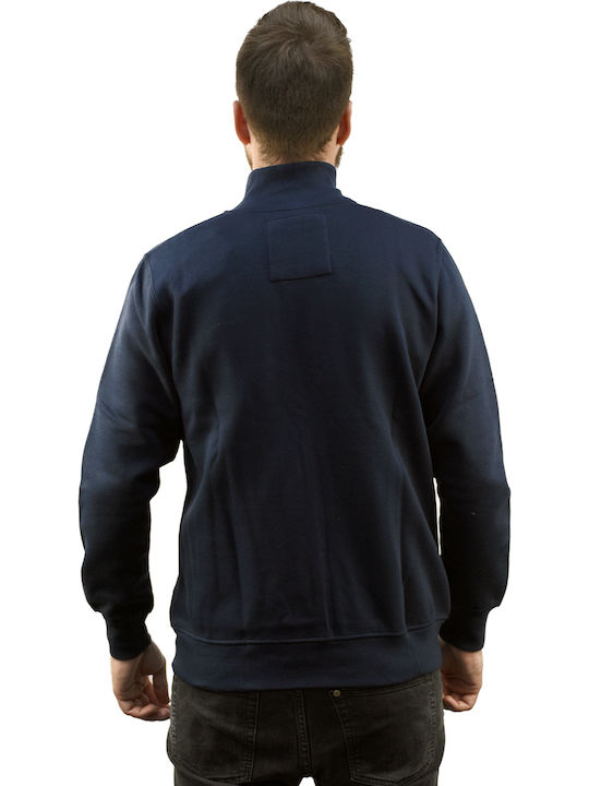 Magnetic North Herren Sweatshirt Jacke mit Taschen Navy