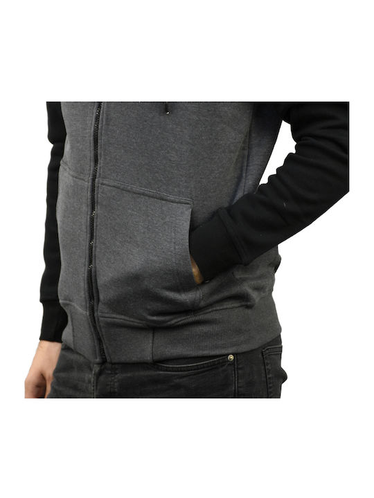 Men's Sweatshirt with Hood Black / Pencil