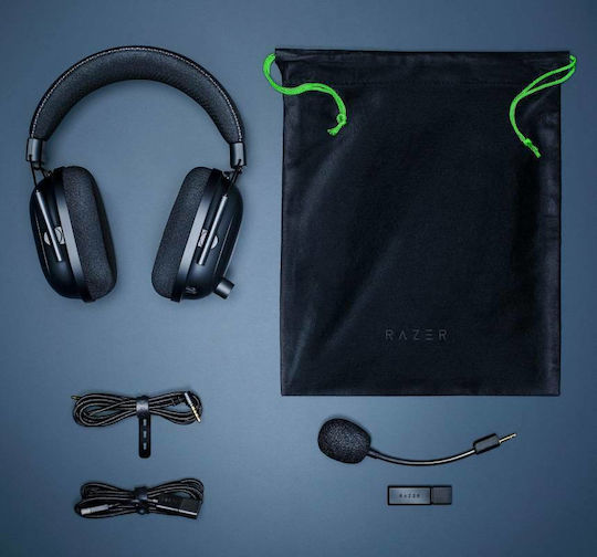 Razer BlackShark v2 Pro Wireless Over Ear Gaming Headset with Connection USB