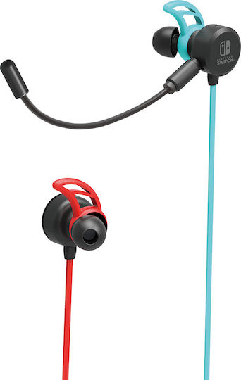 Hori Earbuds Pro In Ear Gaming Headset με σύνδεση 3.5mm Μπλε