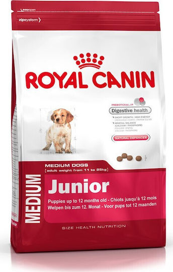 Royal Canin Puppy Medium 15kg Dry Food for Medium Breed Puppies with Poultry
