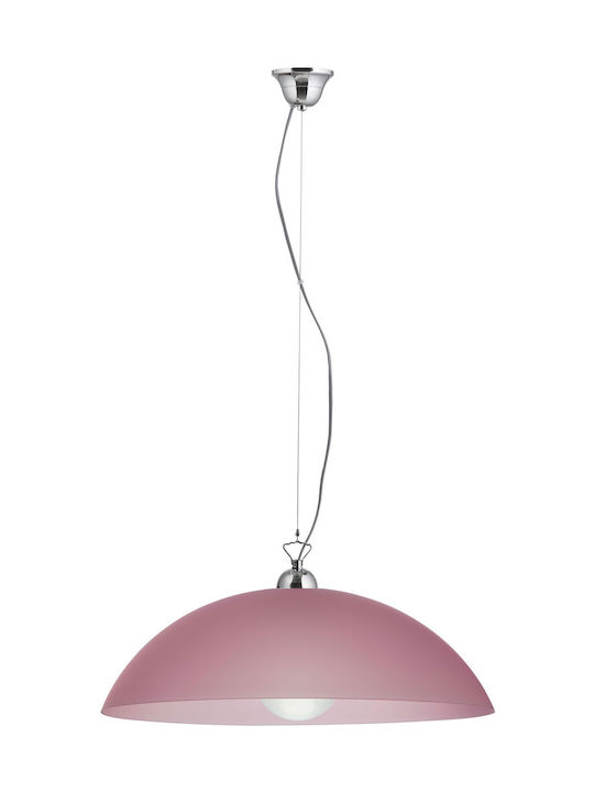 ArkoLight Pendant Light Suspension Bell for Socket E27 Pink