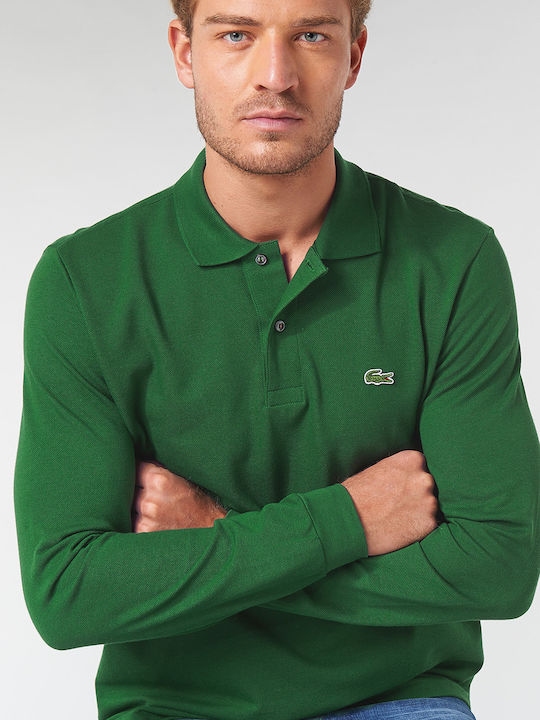 Polo Long Sleeve Blouse Green