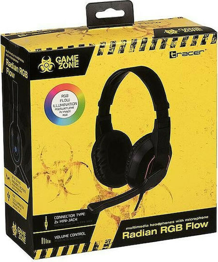 Tracer GAMEZONE Radian RGB FLOW Over Ear Gaming Headset with Connection USB