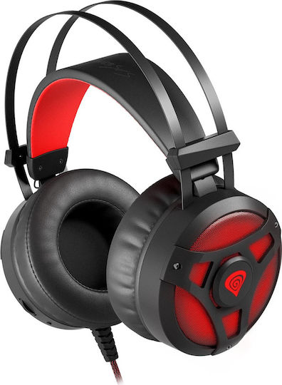 Genesis Neon 360 Надушници Геймърски слушалки с връзка 2x3,5 мм Черен