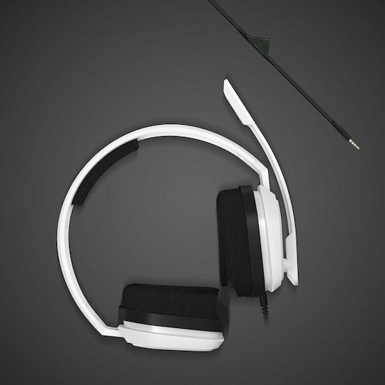 Astro A10 Über Ohr Gaming-Headset mit Verbindung 2x3,5mm / 3,5mm White/Blue