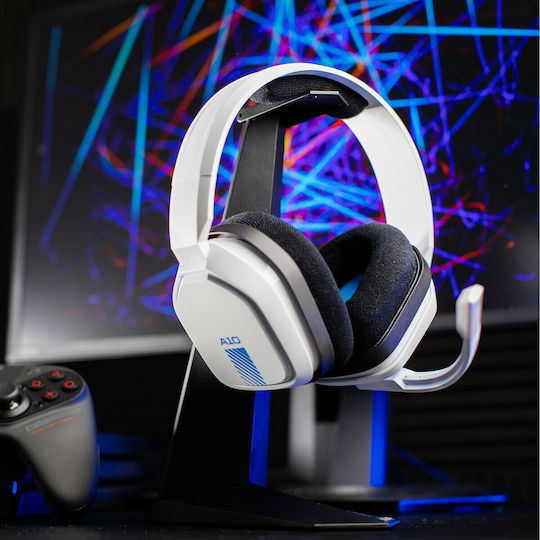 Astro A10 Über Ohr Gaming-Headset mit Verbindung 2x3,5mm / 3,5mm White/Blue