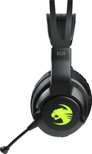 Roccat Elo 7.1 AIR Über Ohr Gaming-Headset mit Verbindung USB Schwarz