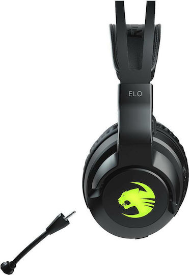 Roccat Elo 7.1 AIR Über Ohr Gaming-Headset mit Verbindung USB Schwarz