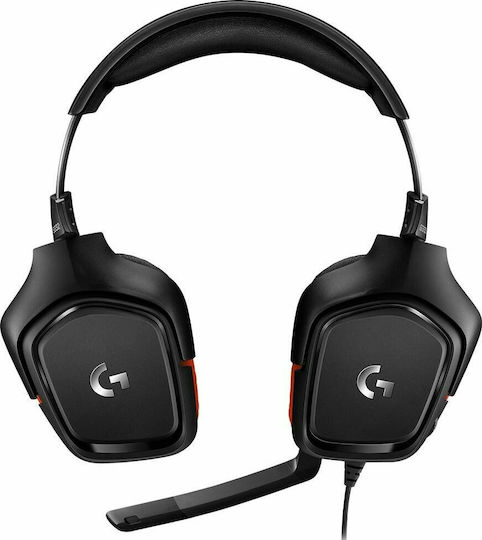 Logitech G332 Over Ear Gaming Headset με σύνδεση 3.5mm