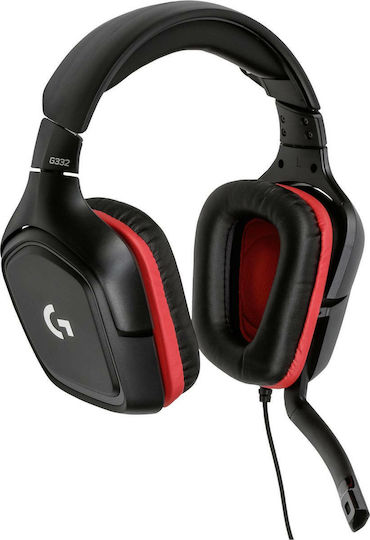 Logitech G332 Over Ear Gaming Headset με σύνδεση 3.5mm