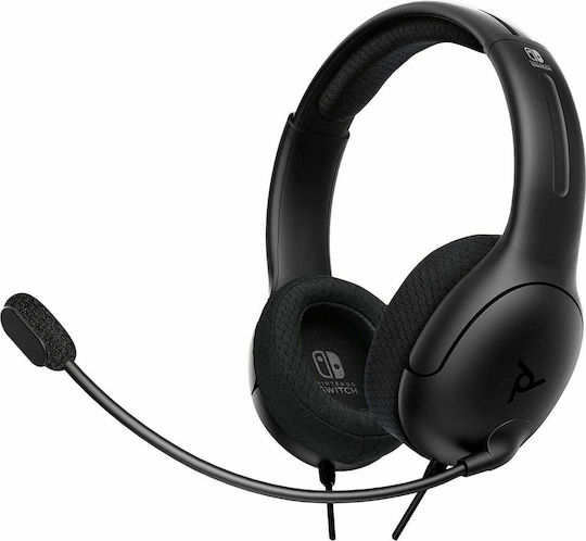 PDP LVL40 Switch Over Ear Căști Gaming Cu Conectivitate 3,5 Mm Gri Pentru Nintendo Switch