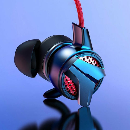 Baseus Gamo C15 In Ear Gaming Headset με σύνδεση USB Κόκκινο