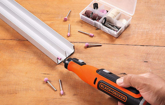 Black & Decker Electric Rotary Multi Tool 7.2V 1x1.5Ah with Speed Control