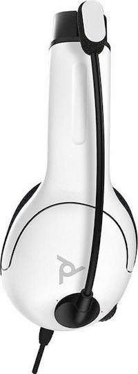 PDP LVL40 XBOX Over Ear Gaming Headset with 3.5 mm Connectivity White for XBOX
